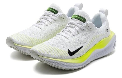 Women Nike ReactX Infinity Run 4 Running Shoes Size 8 White Volt DR2670 101 - Picture 8 of 20
