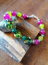 Bracciale Pietre Naturali & Murrine