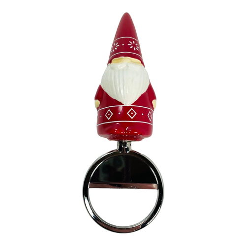 Kiste und Fass Flaschenöffner Weihnachten Nikolaus Wichtel Keramik Bier Bar Ware