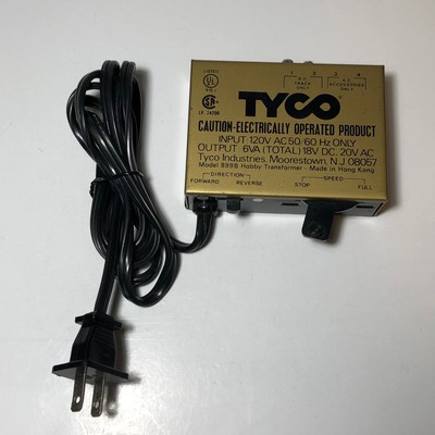 Tyco Hobby Transformer Pack Model 899B Electric Train Transformer Tested