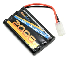 Powerhobby Airsoft NiMH 9.6V 2000mAh Battery Pack for RC Car, Robots, Security