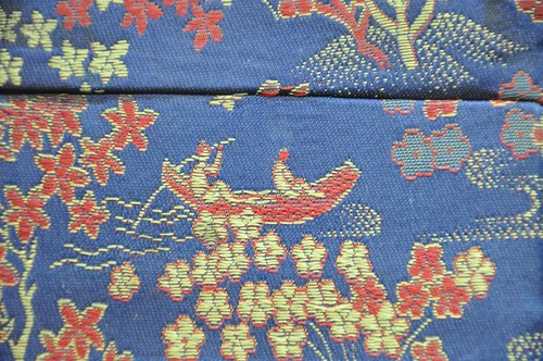 Coffret à bijoux ou argenterie asiatique couvert de soie déco Chine ? - Picture 6 of 6