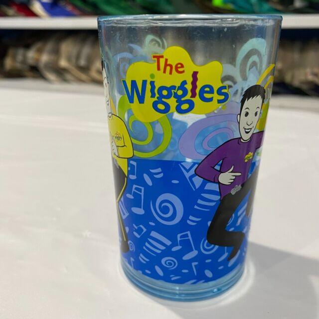 Vintage The Wiggles 8 oz Plastic Cup Trudeau 2 1/2" x 4" VGUC 1 Cup Only
