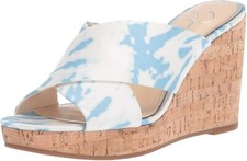Jessica Simpson Women's Seena Wedge Slide Sandal, Color Options
