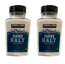 Kirkland signature sea salt fine grain 30 oz. / 850g Pack of 2