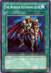 The Warrior Returning Alive - DP1-EN016 - Common - 1st Edition x3 - Near Mint