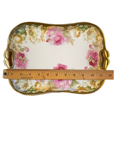 Vintage Porcelain Tray Marked Imperial Crown China, Austria, TK 1 - Picture 4 of 5