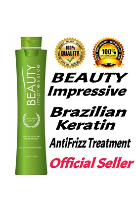 Beauty Impressive Professional Brazilian Keratin Treatment|Sealant 1L/34 Oz