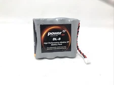 POWER XP DL-8 Door Lock Battery,6VDC,2900mAh,Saflok 10A358 10Pk, Used Read Desc
