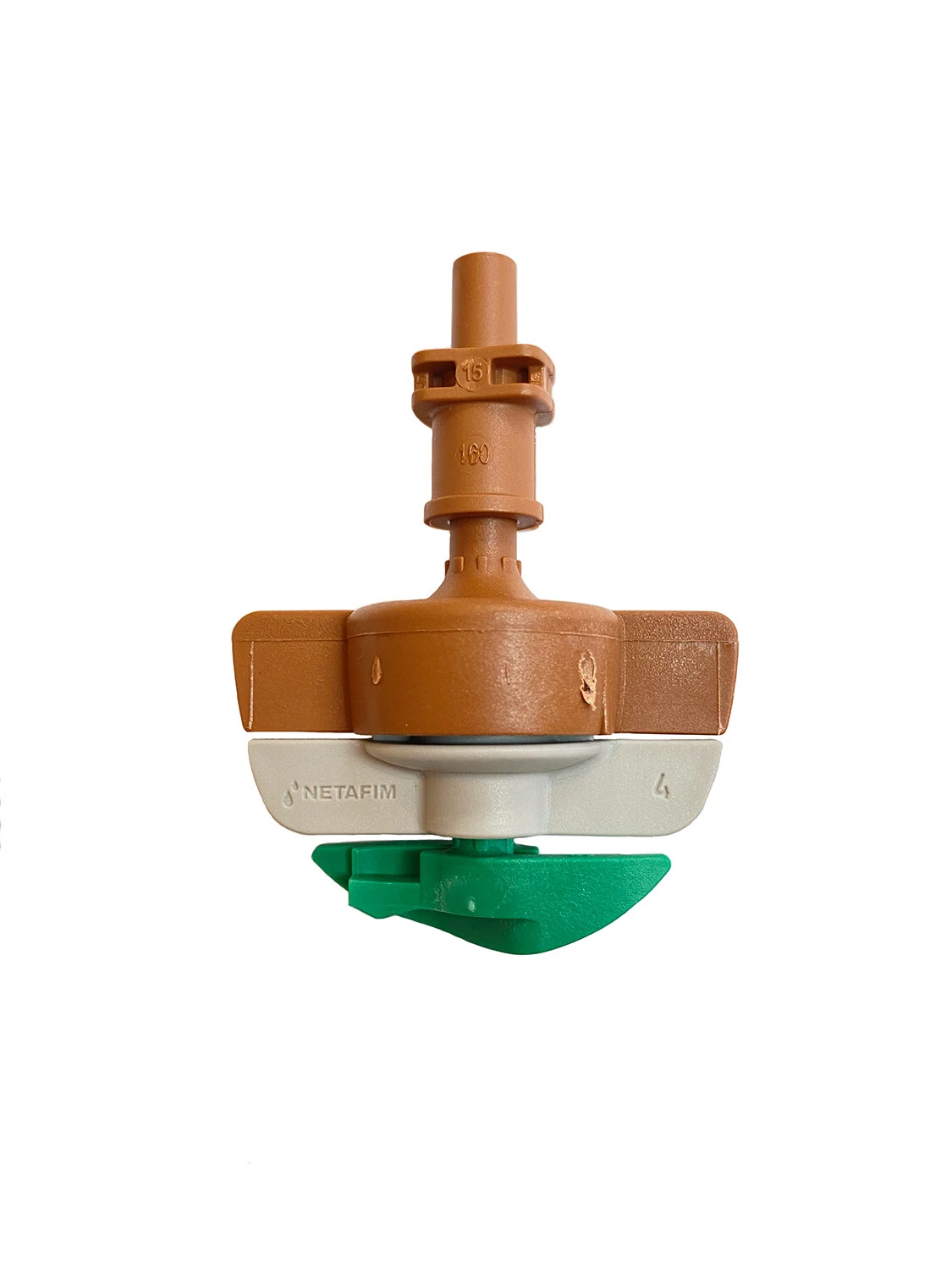 Netafim SpinNet Head Brown Brown Green