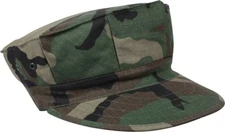 Marines Military Utility  8 Point Fatigue Hat  BDU Cap USMC Uniform Camo Cover