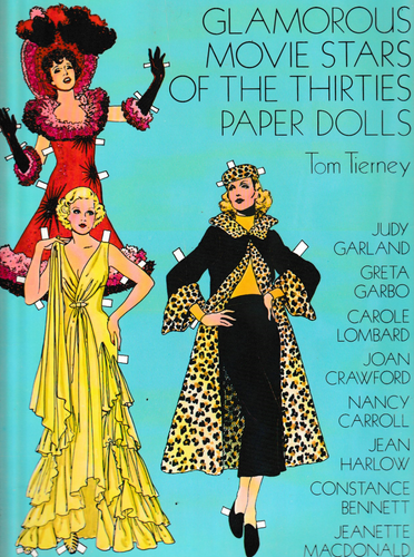 Glamorous Movie Stars of the 30s Paper Dolls, NOS - 第 1/2 張圖片