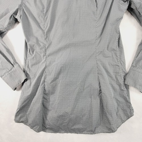 ERMENEGILDO ZEGNA Z Drop 8 Mens 40 / 15.75 Blue Cotton Blend Casual Dress Shirt - Picture 15 of 18