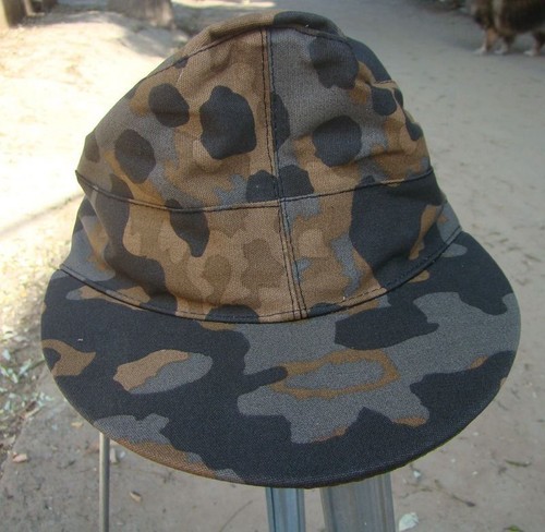 Segunda Guerra Mundial Élite Alemana Otoño Hoja de Roble Patrón Camuflaje Otoño Gorra Sombrero L-GM070 - Imagen 4 de 6