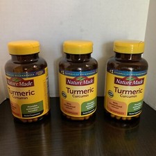 Nature Made Turmeric Curcumin 500 mg 120 Caps Each