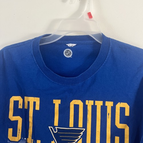 St. Louis Blues NHL Langarm T-Shirt Blau Größe M - Bild 6 von 9