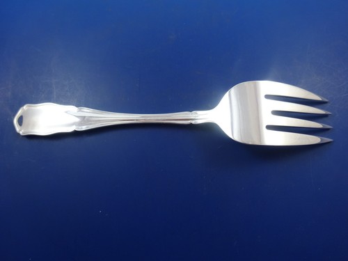 Antike japanische Asahi Sterlingsilber 950 9 3/4" Fleischgabel (#1635) - Bild 3 von 4
