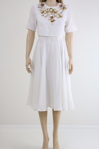 crop top skater dress