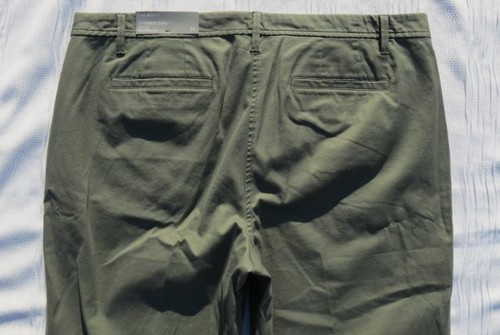 Pantaloni chino nuovi $79 TALBOTS US XL 16 verdi super morbidi elasticizzati twill ragazza - Foto 4 di 5