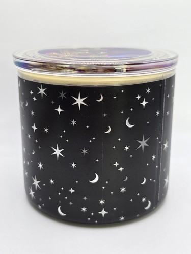 Bath & Body Works 3 Wick Scented Candle 14.5z Spooky Cider Lane Skull Lid Holder - Picture 13 of 17