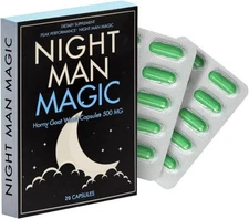 Night Moon Magic 20 Capsules |  Energy Support, Helps Enhance Endurance