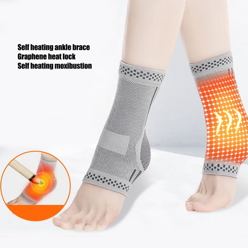 For Graphene Foot Sleeve Self Heating Breathable Multifunctional Elastic Ankle - Picture 5 of 12