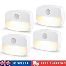 Motion Sensor Light Indoor LED Night Light Stick on Nightlight Battery Operated