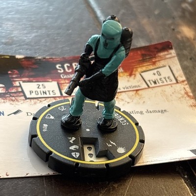 Horrorclix Scrubber #016 Rookie USED The Lab Figure