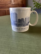 Tazza da caffè Starbucks Columbus 2006 serie Architecture Capital Buckeye 18 oz