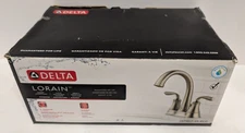 Delta Lorain Brushed Nickel Bathroom Sink Faucet 25716LF-SS-ECO