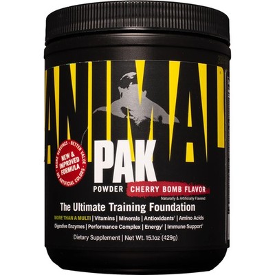 Universal Nutrition Animal Pak Powder Supplement -  Cherry Bomb - 30 Servings