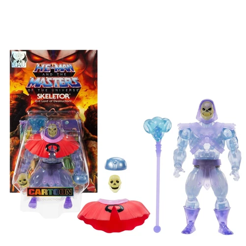 Masters of Universe Origins Action Figure Invisible Skeletor Cartoon Collection,