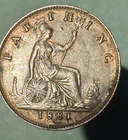 1894 Victoria Farthing — photo from another recent sale