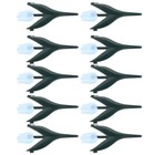 10 Stück Gartenbegrenzungszaun – Garten-Kunststoffzaun, Landschaftseinfassung