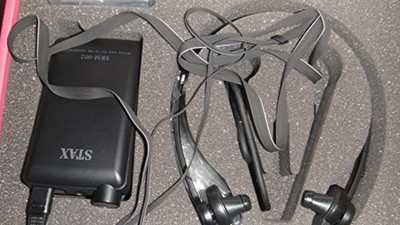 STAX SRS-002 IN-THE-EARSPEAKER SYSTEM SRM-002 + SR-002 F/S w/Tracking# Japan New