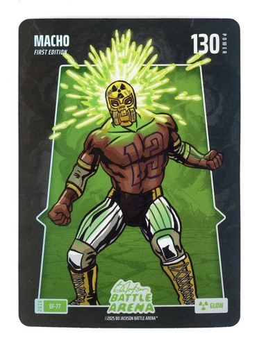 2026 Bo Jackson Battle Arena Macho `Manny Machado` Glow Battlefoils