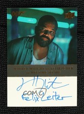 2025 James Bond No Time To Die Inscribed Jeffrey Wright Felix Leiter Auto 1h1d