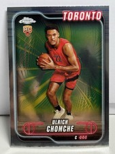 2025 Topps Chrome Ulrich Chomche Rookie #191 Toronto Raptors Basketball