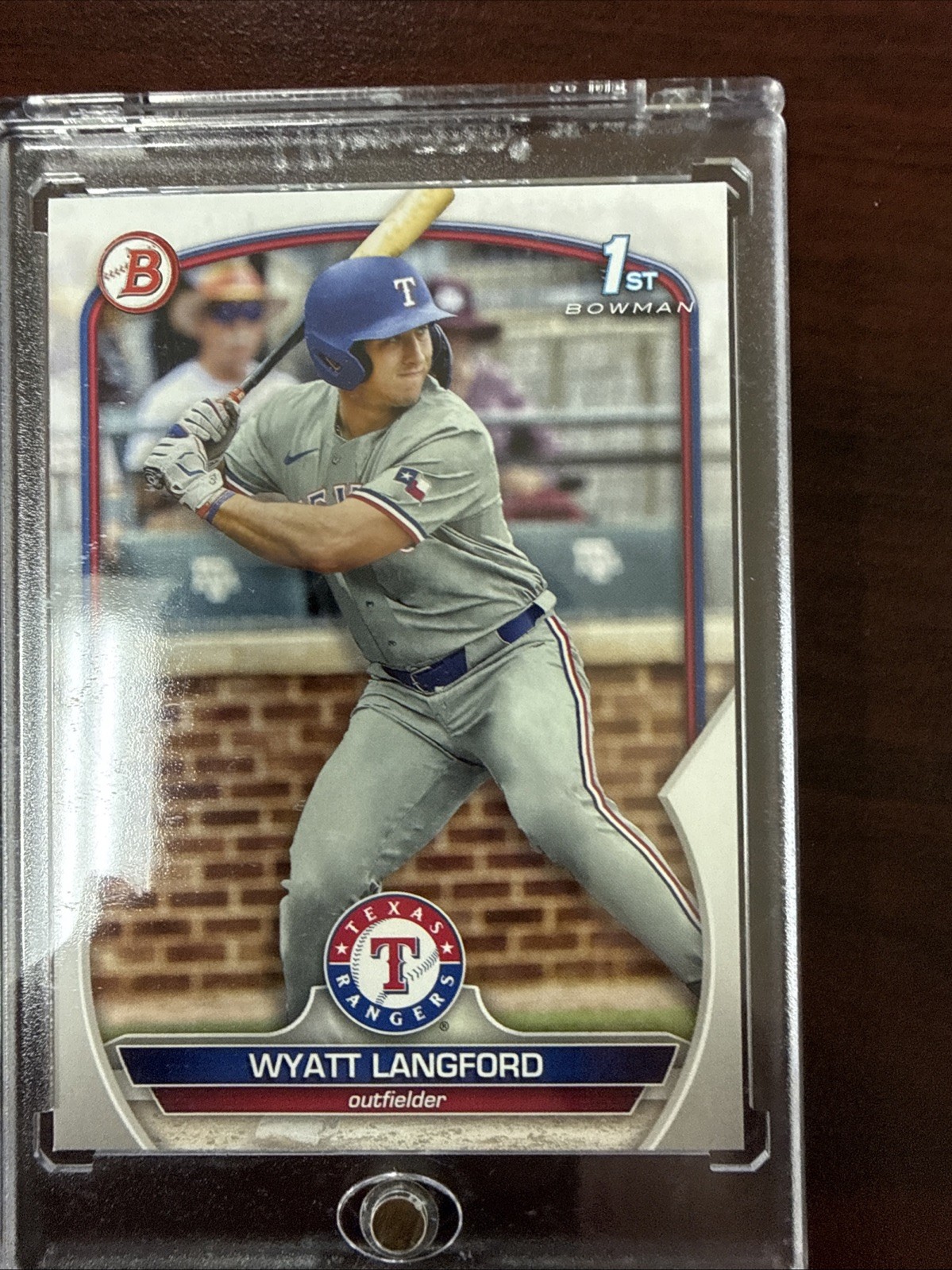 2023 Bowman Draft - Wyatt Langford #BD-106 (RC)