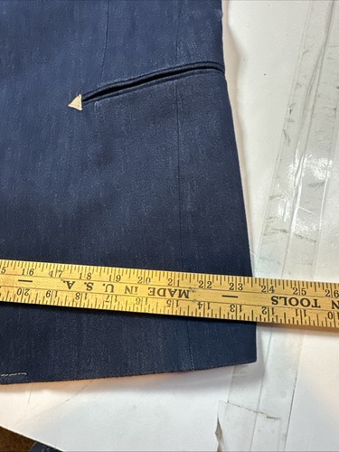 Abrigo y Pantalones Deportivos Haggar Mustang Western Wear Años 70 De Colección EE. UU. Azul Marino 44L, 34 - Imagen 8 de 24