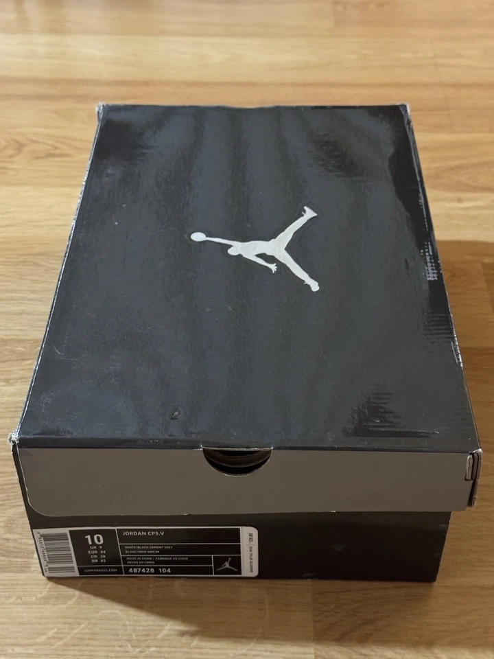 Jordan CP3.V Blanco/Gris Cemento Talla Hombre US10 Solo Caja Foto 3 de 4