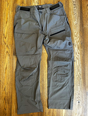 Born Primitive Men s Frontier Pant - Wolf Grey - 34 Short