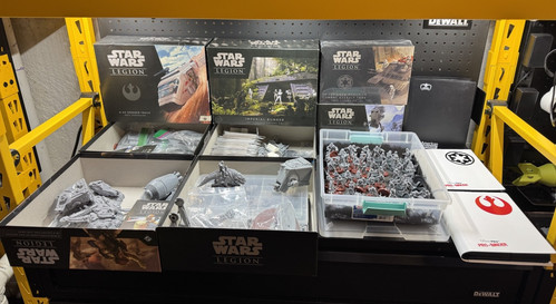 Large Star Wars Legion Lot - Empire + Rebel Alliance
