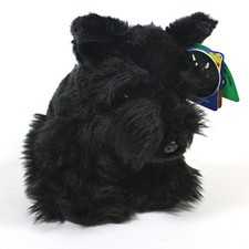 Scottish Terrier Plush Soft Toy Puppy Dog By Living Nature Children's Gift AN676