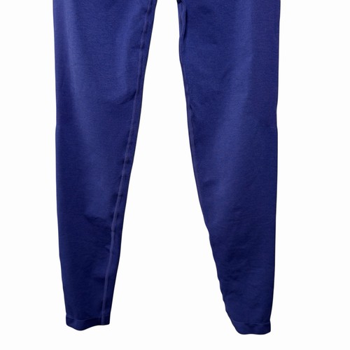 Alphalete Amplify Leggings M Indigo Blau High-Waist Seamless Yoga Activewear - Bild 11 von 12