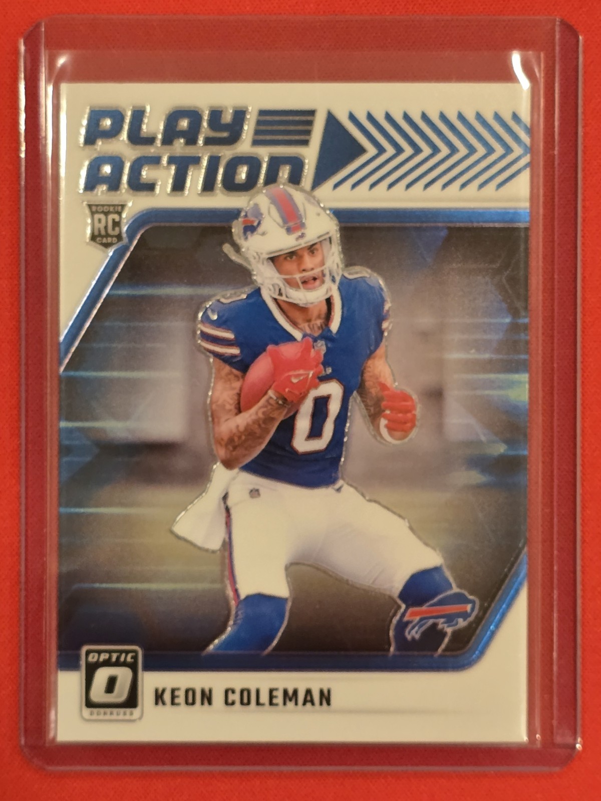 2024 Panini Donruss Optic - Play Action Keon Coleman #5 (RC)