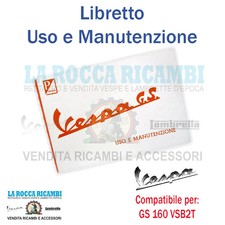 Libretto Uso e Manutenzione Vespa GS VS2