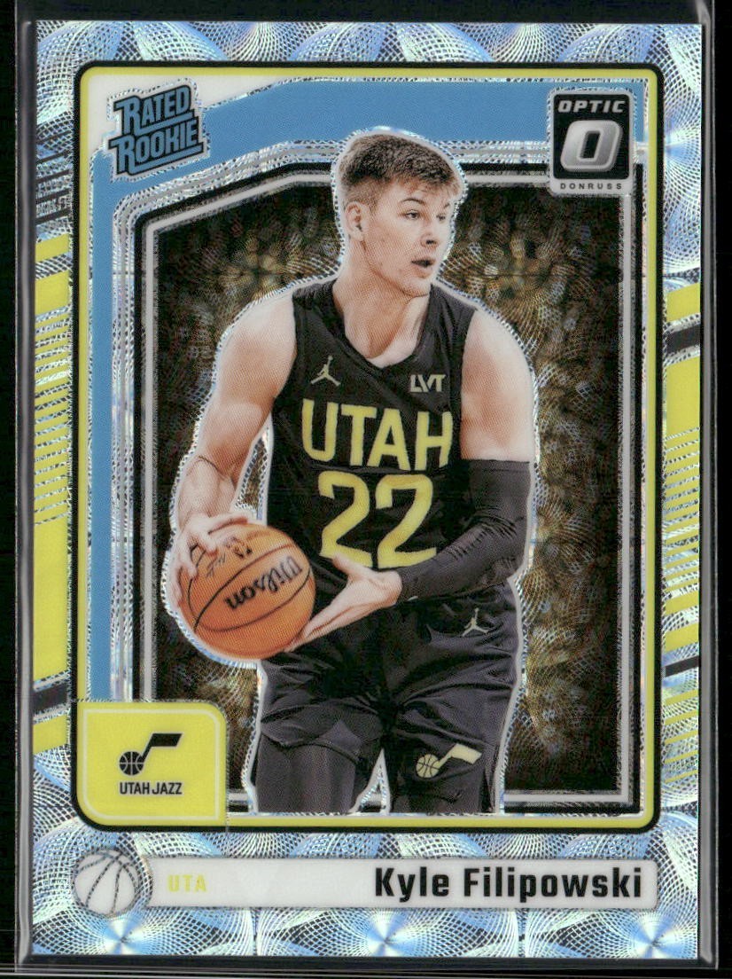 2024-25 Donruss Optic Premium Box Set /249 Rated Rookie Kyle Filipowski #300