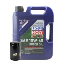 5L Liqui Moly RaceTech GT1 10W-60 Wix Engine Oil Change Kit for Vanagon 2.1 H4