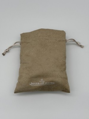 Jaeger LeCoultre JLC Original Travelbox Uhrenbox Reiseetui Stoffsack Beige - TOP